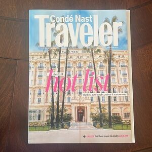 Condé Nast Traveler April 2024 & May/June 2024 edition Magazine (2 editions)